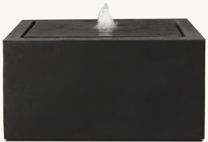 Modernist Plinth Fountain 32\"