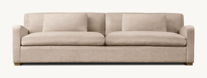 Belgian Slope Arm Sofa