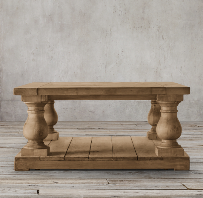 Restoration Hardware Reclaimed Wood Coffee Table - 66% OFF - Restoration Hardware Restoration Hardware ... - Tabletop is handcrafted of antiqued reclaimed elm on a wood frame reclaimed natural elm finish is crafted from antique reclaimed elm doors that are hand planed, sanded and unfinished.