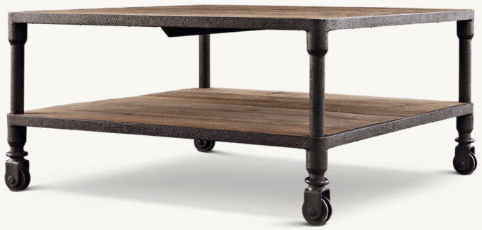 Restoration hardware industrial table discount
