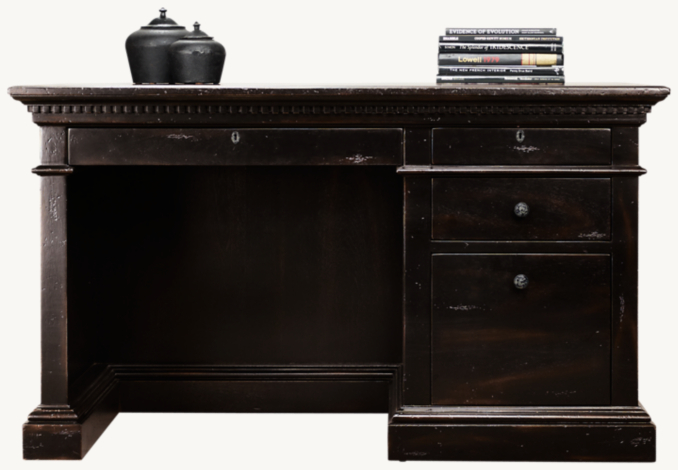 St. James 4-Drawer Desk