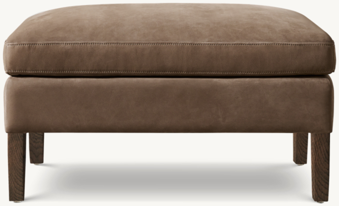Sorensen Leather Ottoman