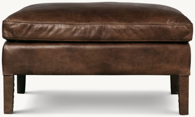 Sorensen Leather Ottoman