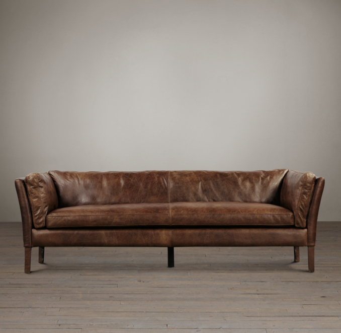 7u002639; Sorensen Leather Sofa