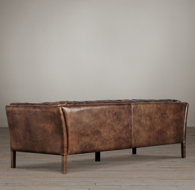 7' Sorensen Leather Sofa