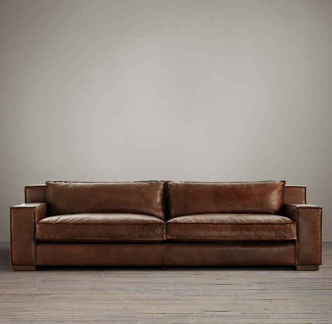 Capri Leather Sleeper Sofa