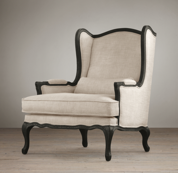 Three Quarter view of Lorraine Chair 