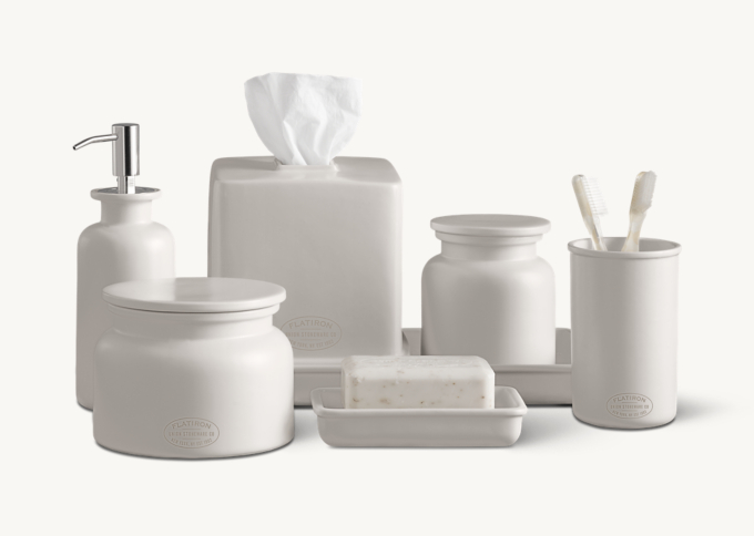 Flatiron Union Stoneware Bath Accessories
