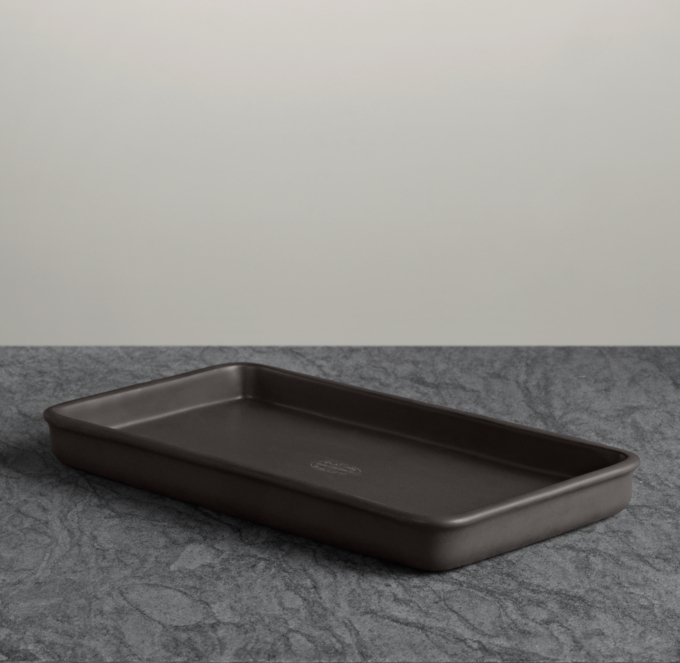 Flatiron Union Stoneware Bath Tray Charcoal