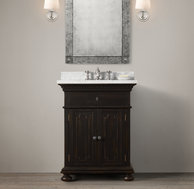St. James Powder Room Vanity