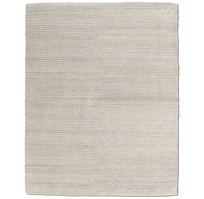 Textura Stripe Wool Rug - Grey