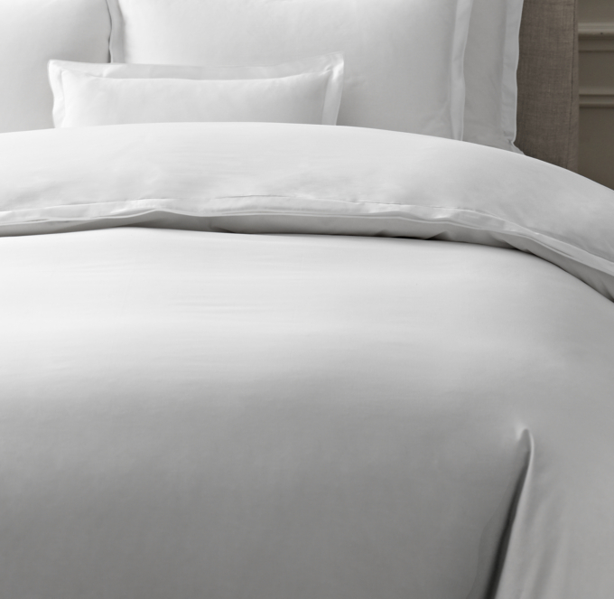 Italian Tipped Satin Stitch Duvet Cover