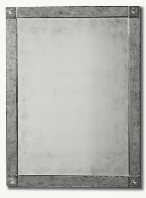 Palazzo Antiqued-Glass Mirror 