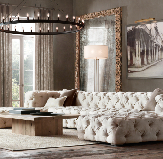 Camino Vintage Candelabra Round Chandelier 63