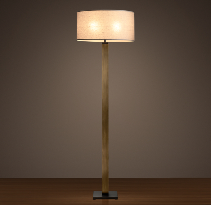 Square–Column Floor Lamp