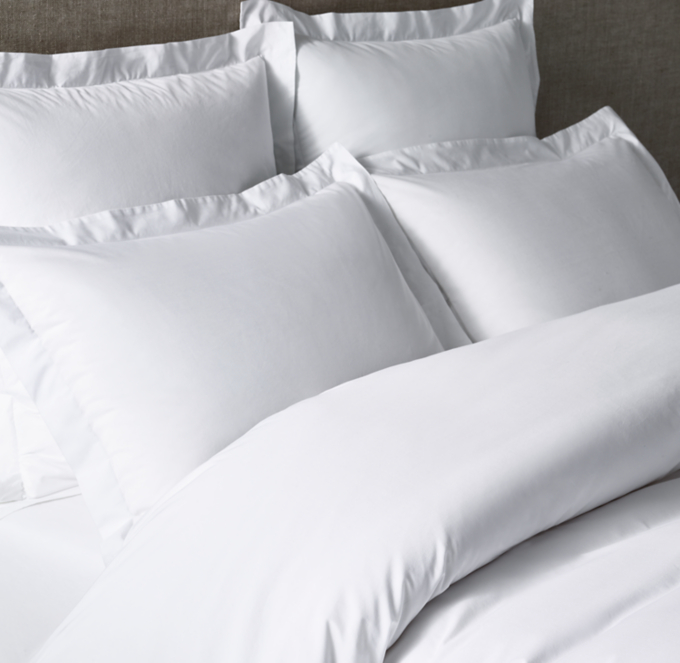 Italian Ultra-Soft 464-Thread-Count Percale Duvet Cover