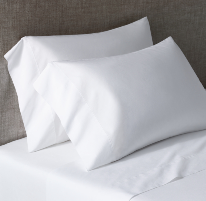 Italian Ultra-Soft 464-Thread-Count Percale Sheet Set