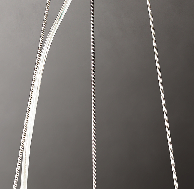 Selenite Chandelier Extension Wire