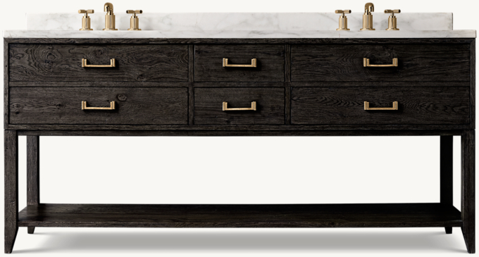 Cayden Campaign Double Washstand