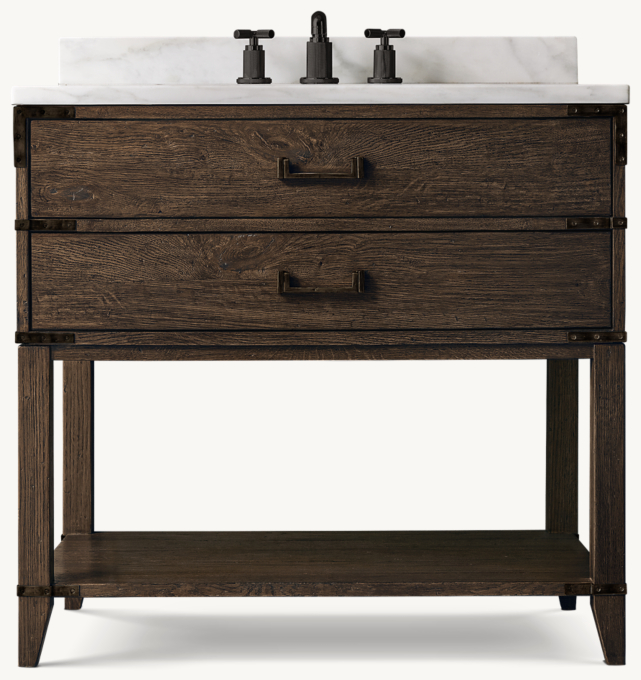 Cayden Campaign Washstand Collection | RH