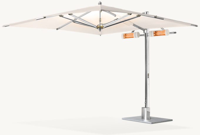 Tuuci&#174; Ocean Master Max Cantilever Umbrella with LED & Heat - Automated