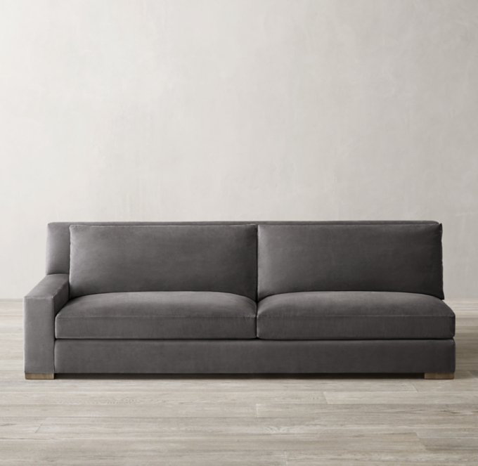 Parisian Track Arm Left-Arm Sofa