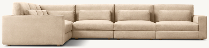 Lugano Modular 6-Piece L-Sectional