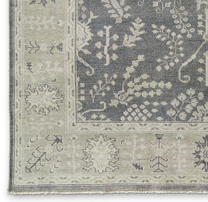 Nava Rug Swatch - Grey