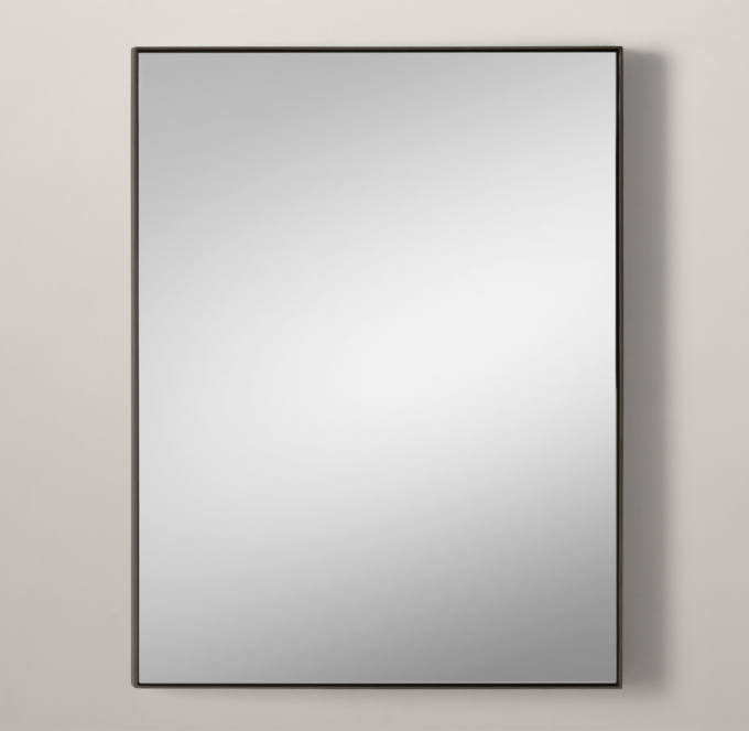 Metal Floating Mirror