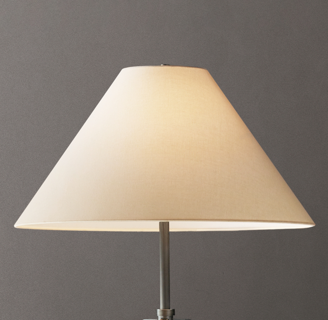 Grand Slope Linen Shade