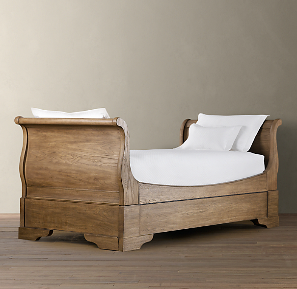 Marston Daybed With Pop Up Trundle Dry Oak, Leather Daybed With Pop Up Trundle
