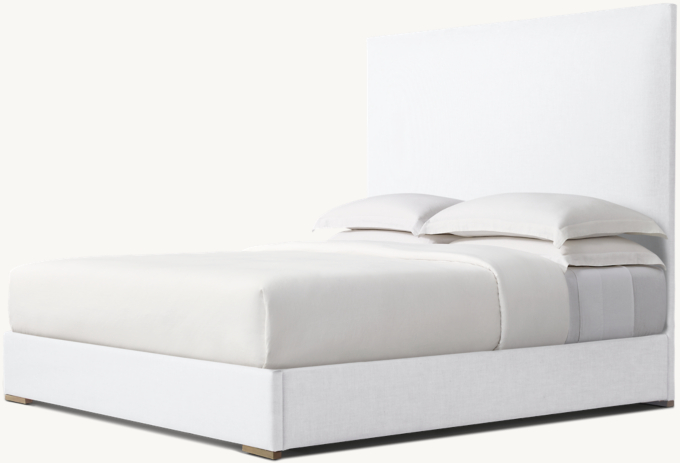 Lawson panel nontufted fabric bed discount