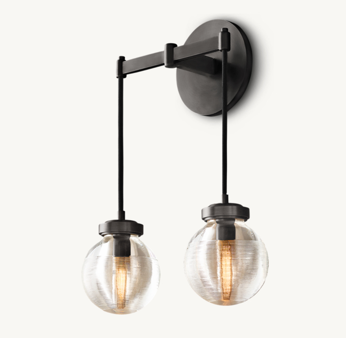 Pearl Double Sconce