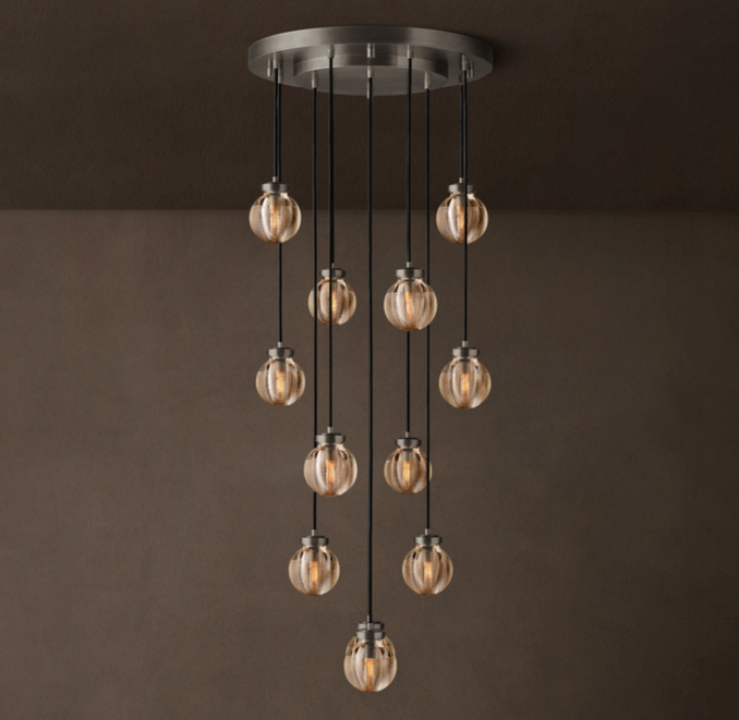 Pearl Round Chandelier