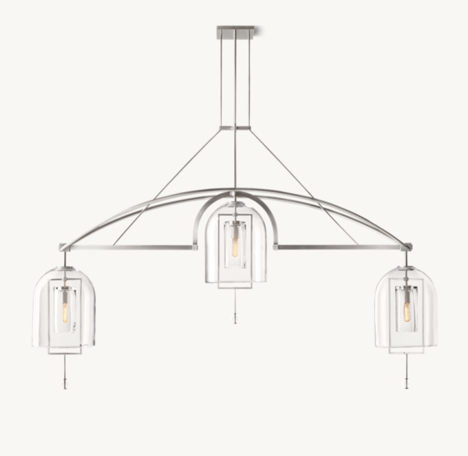 Fulcrum Grand Linear Chandelier