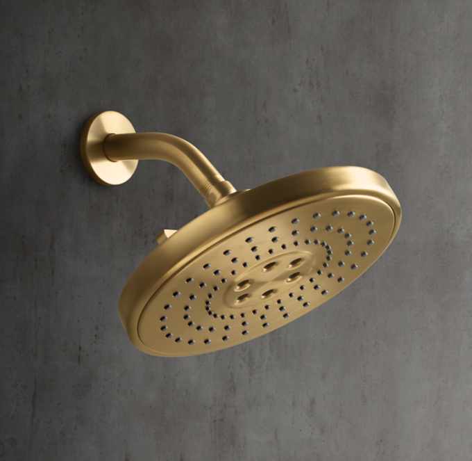 Universal Round MultiFunction Showerhead