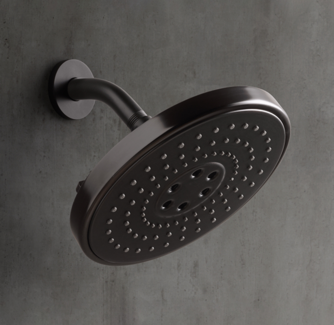 Universal Round MultiFunction Showerhead