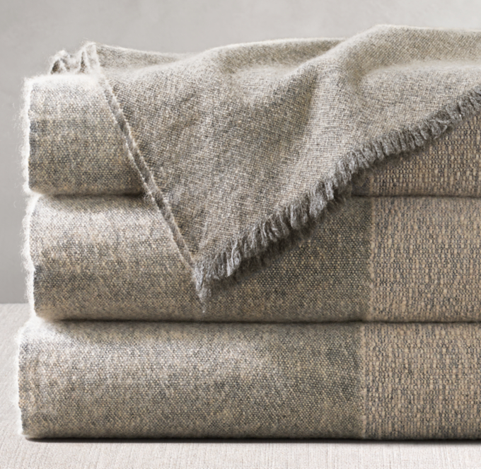 Rh best sale cashmere throw