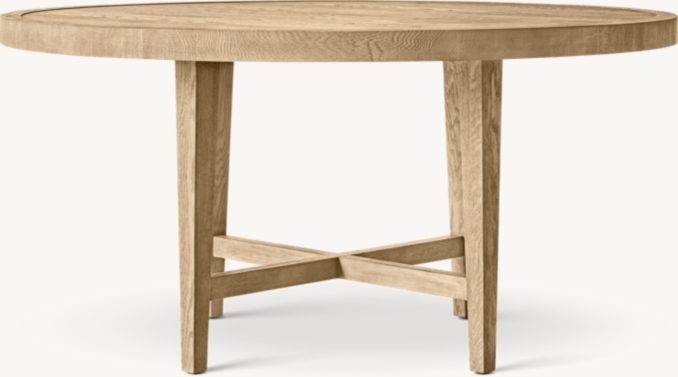 French Contemporary Round Dining Table