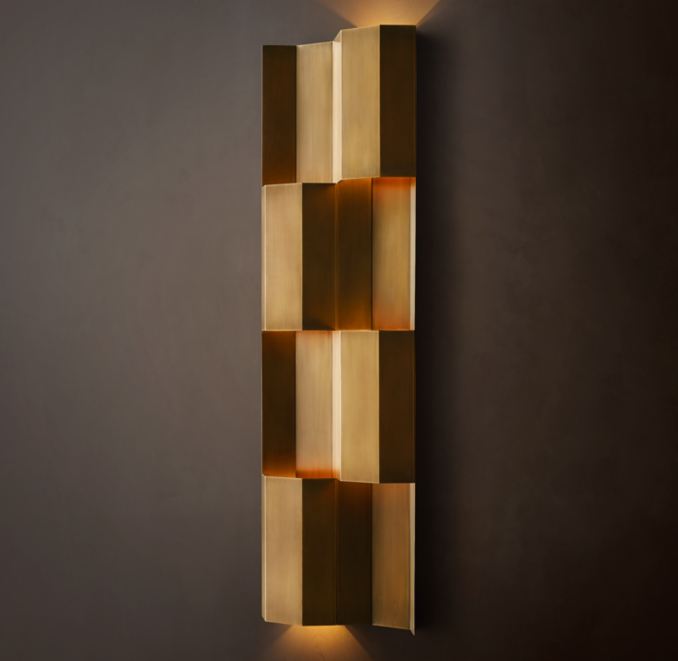 Modernist Grid Sconce