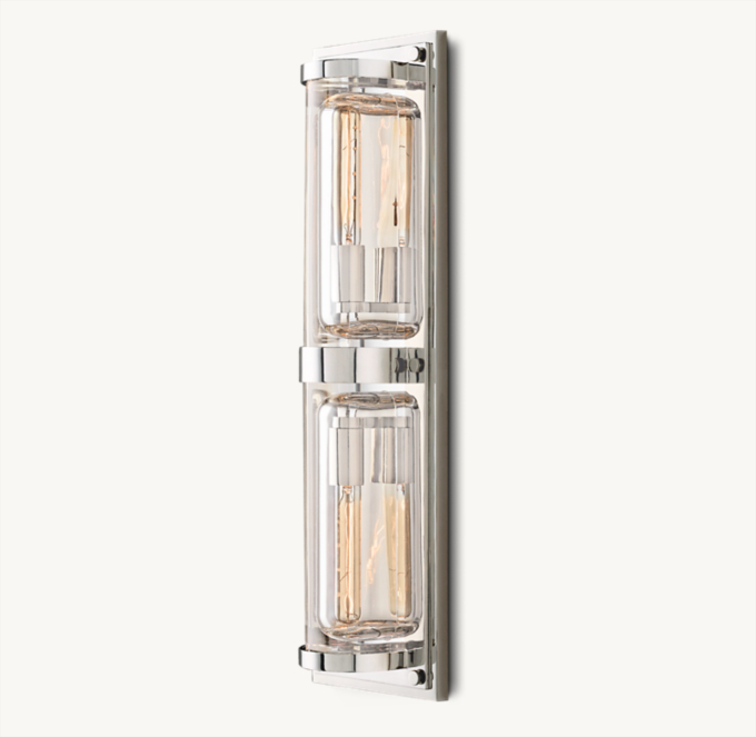 Savile Round Linear Sconce