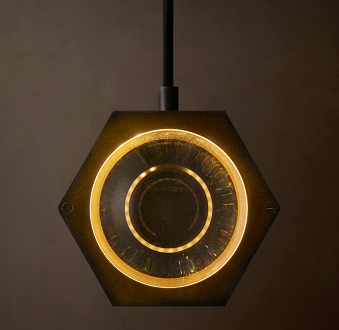 Éclatant Grand Pendant