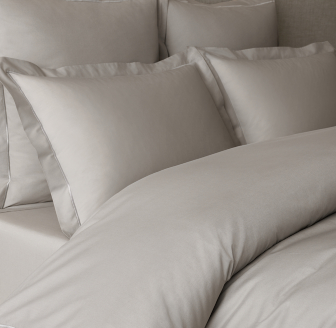 Italian Classic Percale Duvet Cover