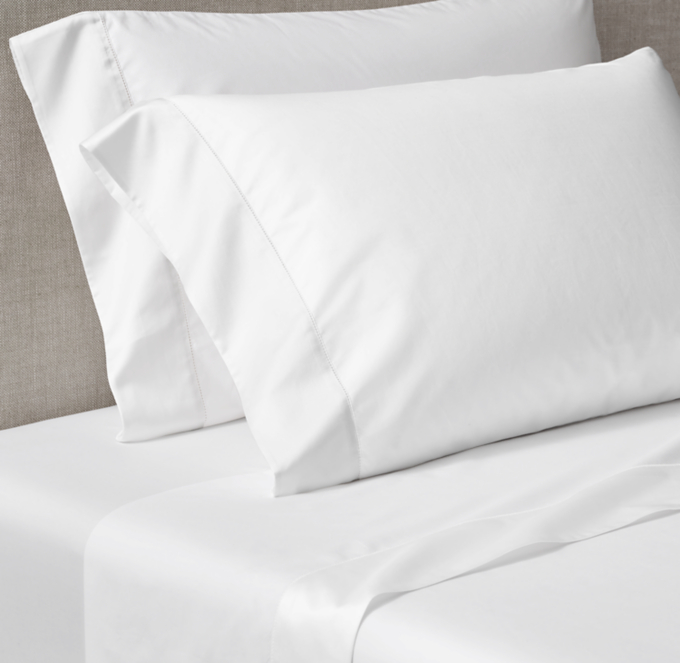 Italian Medici 464-Thread-Count Percale Sheet Set