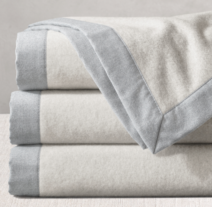 Luxe Cashmere Framed Blanket