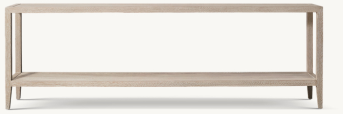 FRENCH CONTEMPORARY Low CONSOLE TABLE