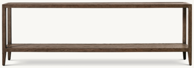 FRENCH CONTEMPORARY Low CONSOLE TABLE