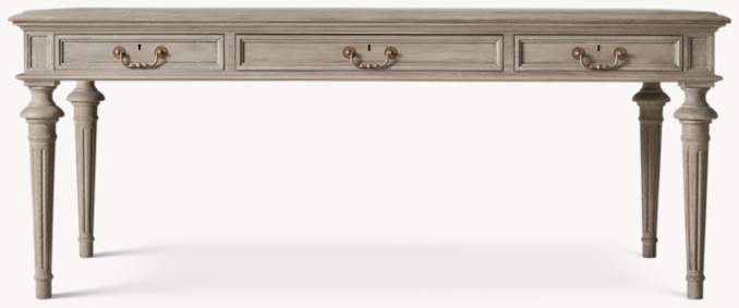 Shown in Antiqued Grey Oak.