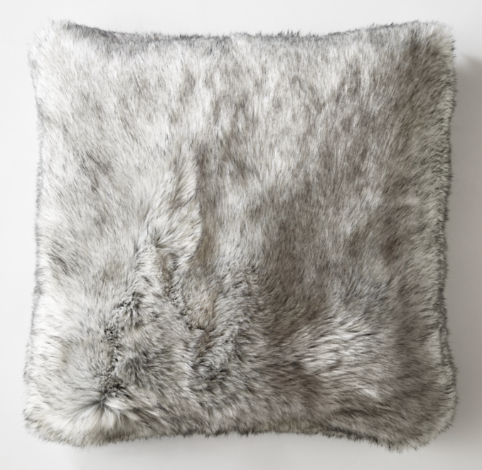 Ultimate Faux Fur Pillow Cover Square