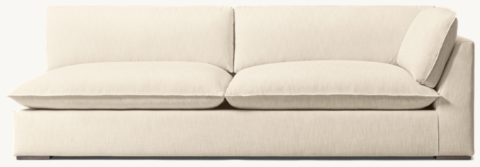 Front view of Costera Right-Arm Sofa 